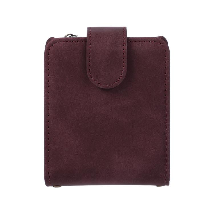 Crossbody Multi-card Slot Wallet Zipper Leather Phone Case