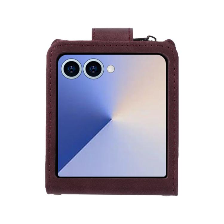 Crossbody Multi-card Slot Wallet Zipper Leather Phone Case