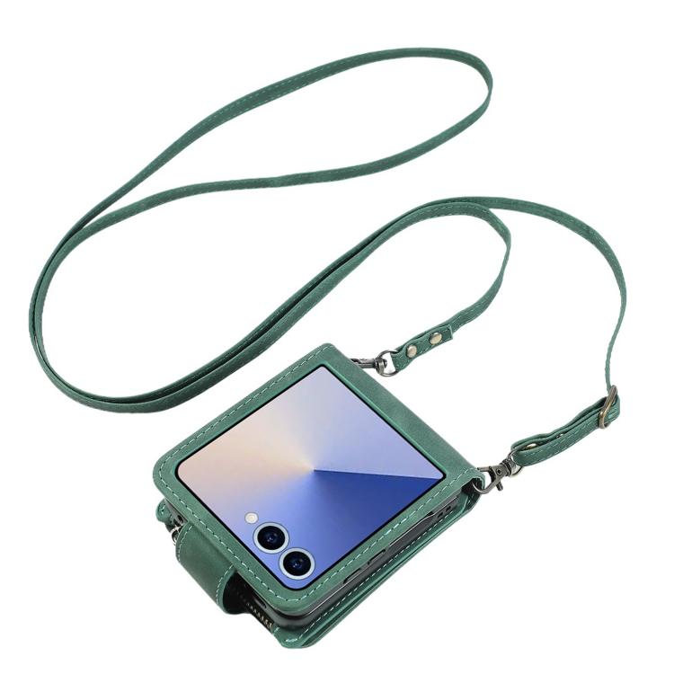 Crossbody Multi-card Slot Wallet Zipper Leather Phone Case