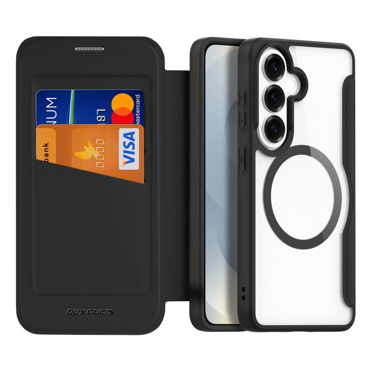 DUX DUCIS Skin X Pro Series Magsafe PC + TPU Phone Leather Case, For Samsung Galaxy S26+ 5G, For Samsung Galaxy S26 Ultra 5G, For Samsung Galaxy S26 5G, For Samsung Galaxy S25 Edge 5G