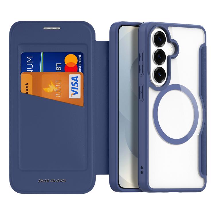 DUX DUCIS Skin X Pro Series Magsafe PC + TPU Phone Leather Case, For Samsung Galaxy S26+ 5G, For Samsung Galaxy S26 Ultra 5G, For Samsung Galaxy S26 5G, For Samsung Galaxy S25 Edge 5G