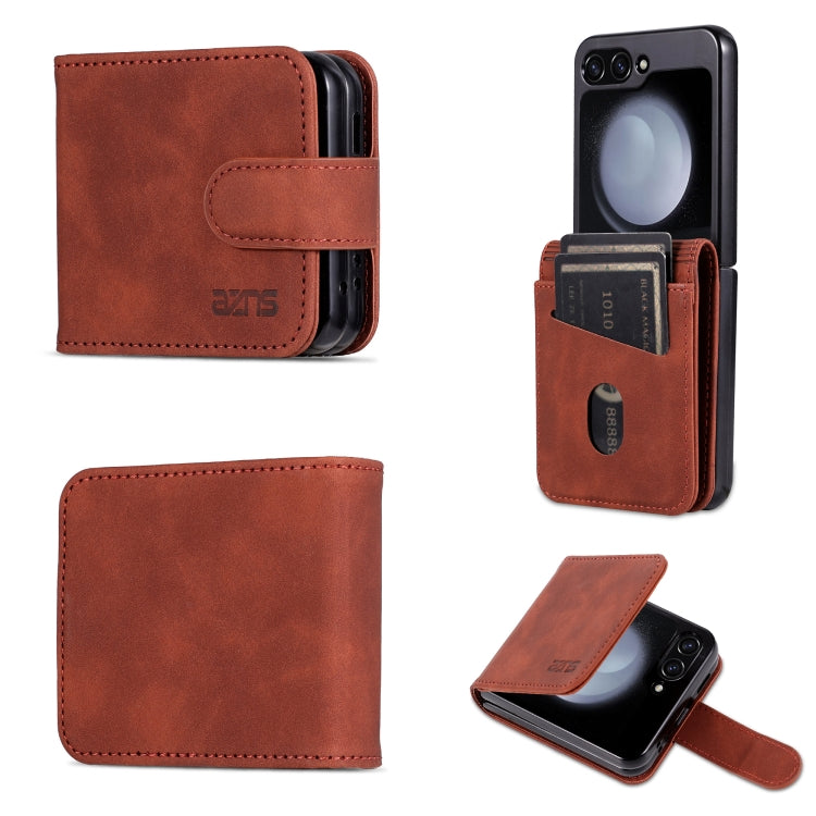 AZNS Skin Feel Calf Texture Flip Leather Phone Case