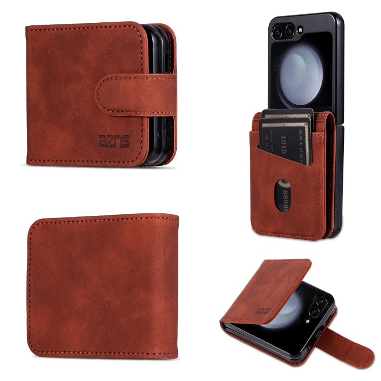 AZNS Skin Feel Calf Texture Flip Leather Phone Case