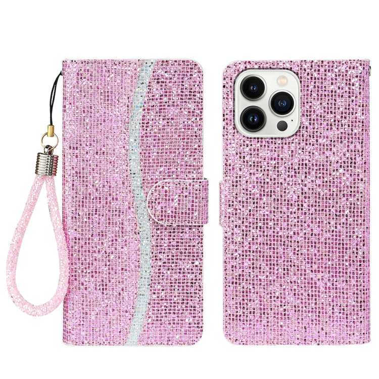 Glitter Powder Filp Leather Phone Case