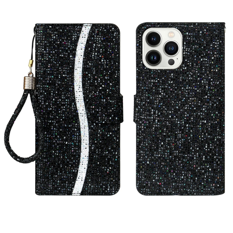 Glitter Powder Filp Leather Phone Case