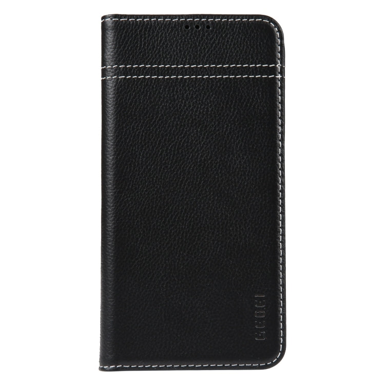 GEBEI Top-grain Horizontal Flip Leather Phone Case