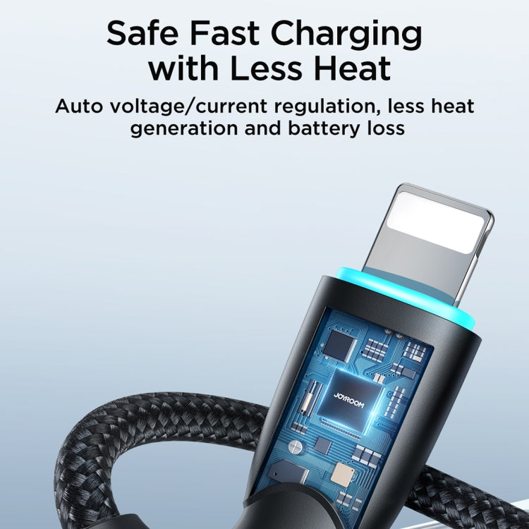 JOYROOM SA32-CL3 Starry Series 30W USB-C / Type-C to 8 Pin Fast Charging Data Cable