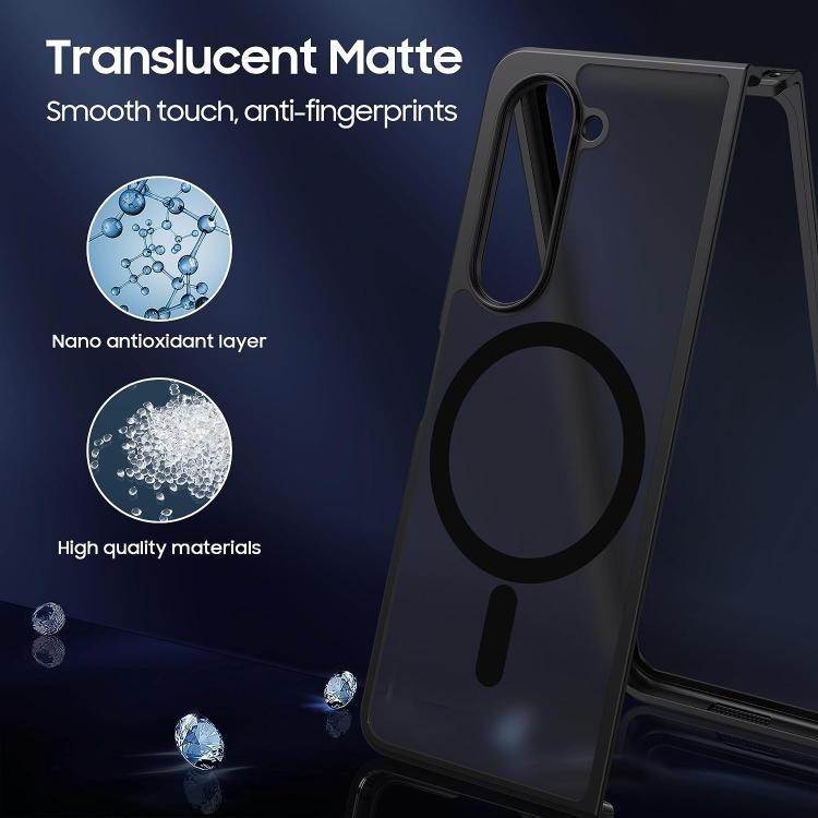 MagSafe Ultra-thin Translucent PC+TPU Phone Case
