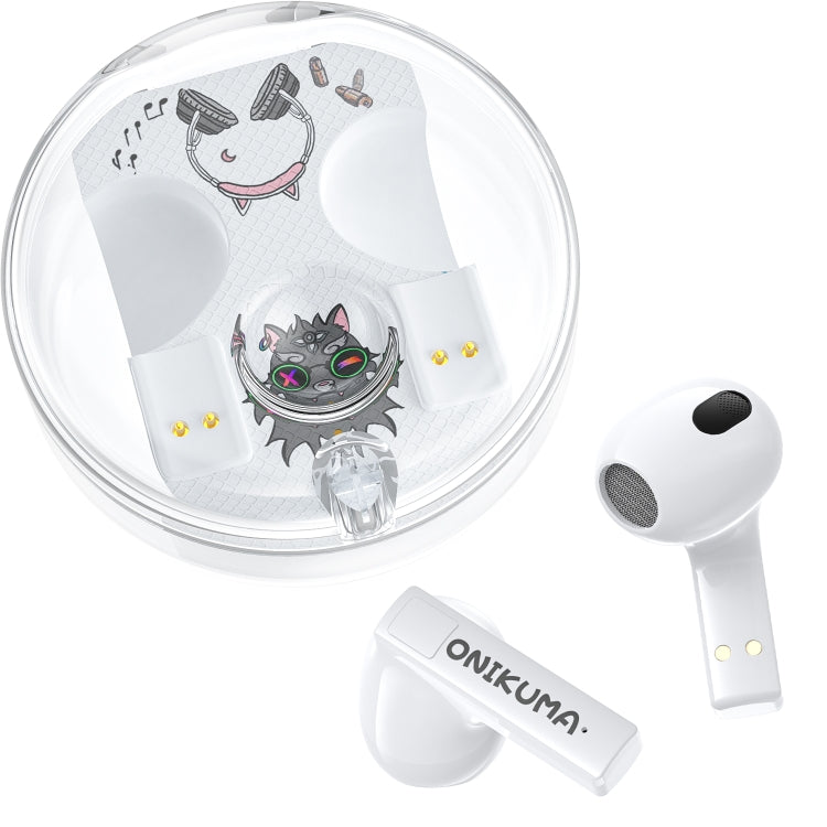 ONIKUMA T301 Transparent Cartoon Wireless Bluetooth Earphone