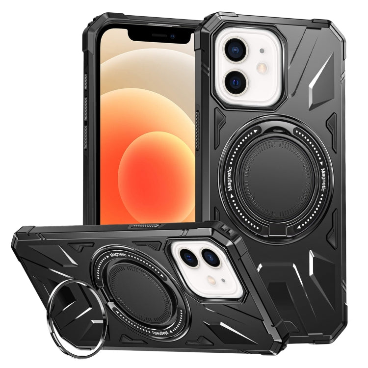 MagSafe Magnetic Shockproof Phone Case with Ring Holder