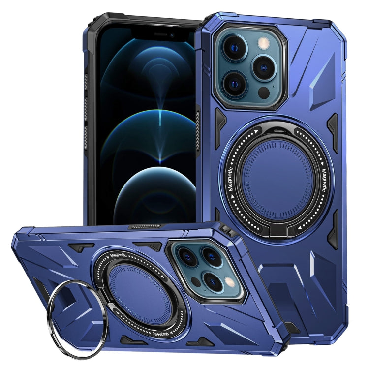 MagSafe Magnetic Shockproof Phone Case with Ring Holder