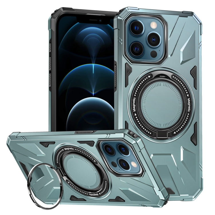 MagSafe Magnetic Shockproof Phone Case with Ring Holder