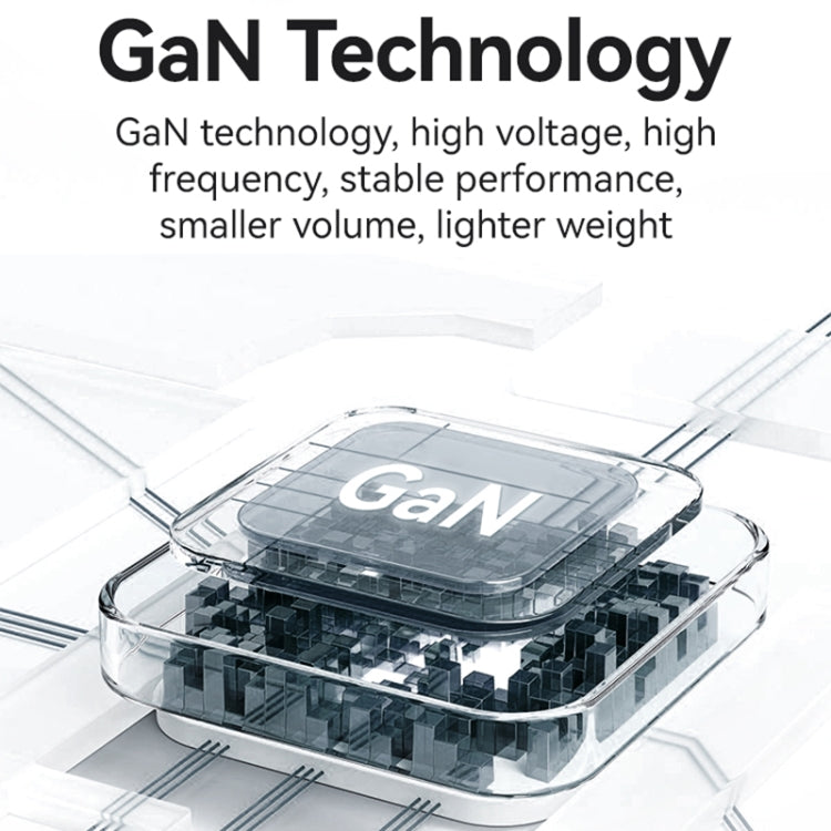 USAMS US-CC202 SMF Series PD35W Dual Type-C Port GaN Fast Charger
