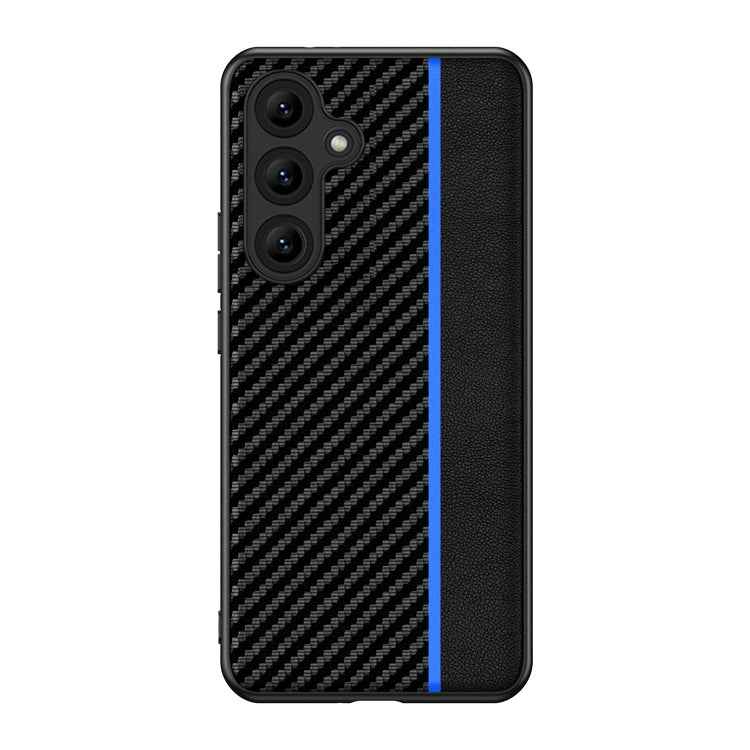 Ultra-thin Carbon Fiber Texture Splicing Phone Case, For Samsung Galaxy S26+ 5G, For Samsung Galaxy S26 Ultra 5G, For Samsung Galaxy S26 5G, For Samsung Galaxy S25 FE 5G, For Samsung Galaxy S25 5G, For Samsung Galaxy S25+ 5G                            ...