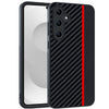 Ultra-thin Carbon Fiber Texture Splicing Phone Case, For Samsung Galaxy S26+ 5G, For Samsung Galaxy S26 Ultra 5G, For Samsung Galaxy S26 5G, For Samsung Galaxy S25 FE 5G, For Samsung Galaxy S25 5G, For Samsung Galaxy S25+ 5G                            ...