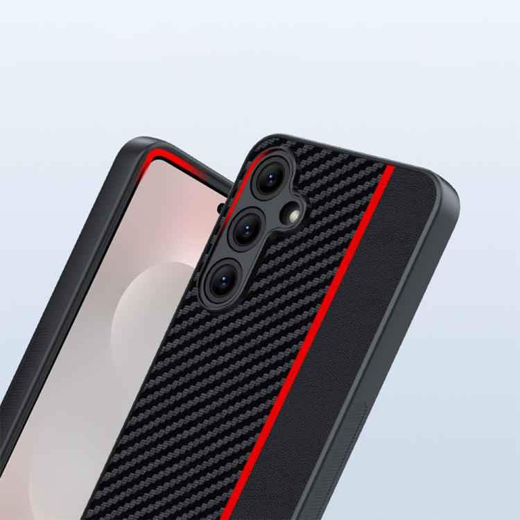 Ultra-thin Carbon Fiber Texture Splicing Phone Case, For Samsung Galaxy S26+ 5G, For Samsung Galaxy S26 Ultra 5G, For Samsung Galaxy S26 5G, For Samsung Galaxy S25 FE 5G, For Samsung Galaxy S25 5G, For Samsung Galaxy S25+ 5G                            ...