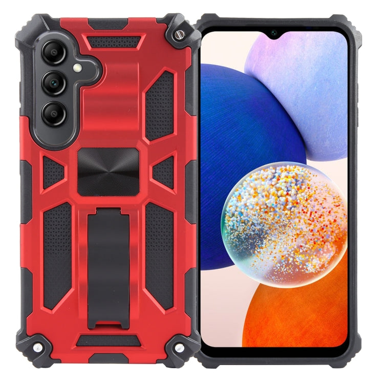 Armor Shockproof TPU + PC Magnetic Phone Case with Holder, For Samsung Galaxy S26+ 5G, For Samsung Galaxy S26 5G, For Samsung Galaxy S25 5G, For Samsung Galaxy S25+ 5G, For Samsung Galaxy S25 Ultra 5G, For Samsung Galaxy S24 Ultra 5G                   ...