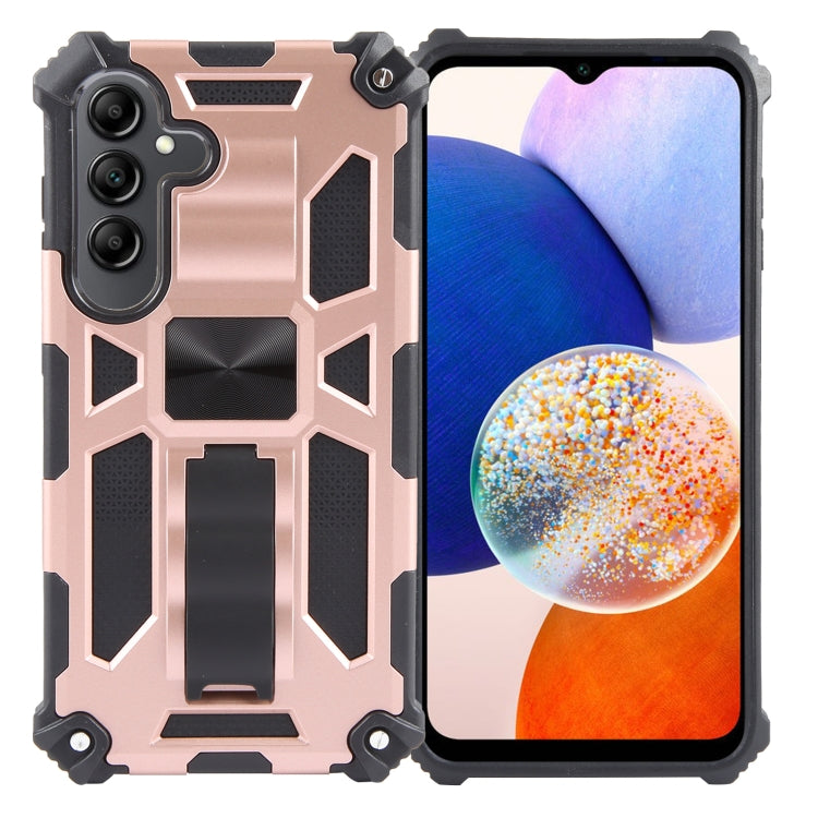 Armor Shockproof TPU + PC Magnetic Phone Case with Holder, For Samsung Galaxy S26+ 5G, For Samsung Galaxy S26 5G, For Samsung Galaxy S25 5G, For Samsung Galaxy S25+ 5G, For Samsung Galaxy S25 Ultra 5G, For Samsung Galaxy S24 Ultra 5G                   ...