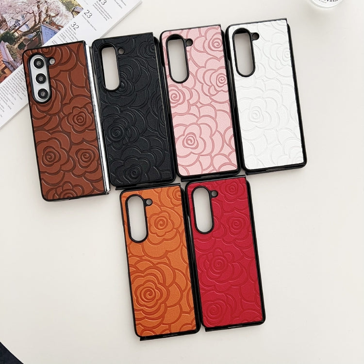Impression Flower Pattern Protective Phone Case