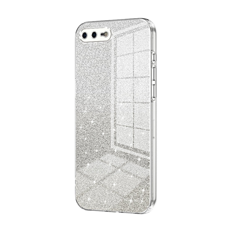 Gradient Glitter Powder Electroplated Phone Case