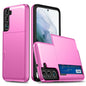 Shockproof Armor Phone Case with Card Slot, For Samsung Galaxy S24 Ultra 5G, For Samsung Galaxy S24+ 5G, For Samsung Galaxy S24 5G, For Samsung Galaxy S23 FE 5G