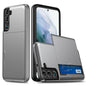 Shockproof Armor Phone Case with Card Slot, For Samsung Galaxy S25 FE 5G, For Samsung Galaxy S25 5G, For Samsung Galaxy S25+ 5G, For Samsung Galaxy S25 Ultra 5G