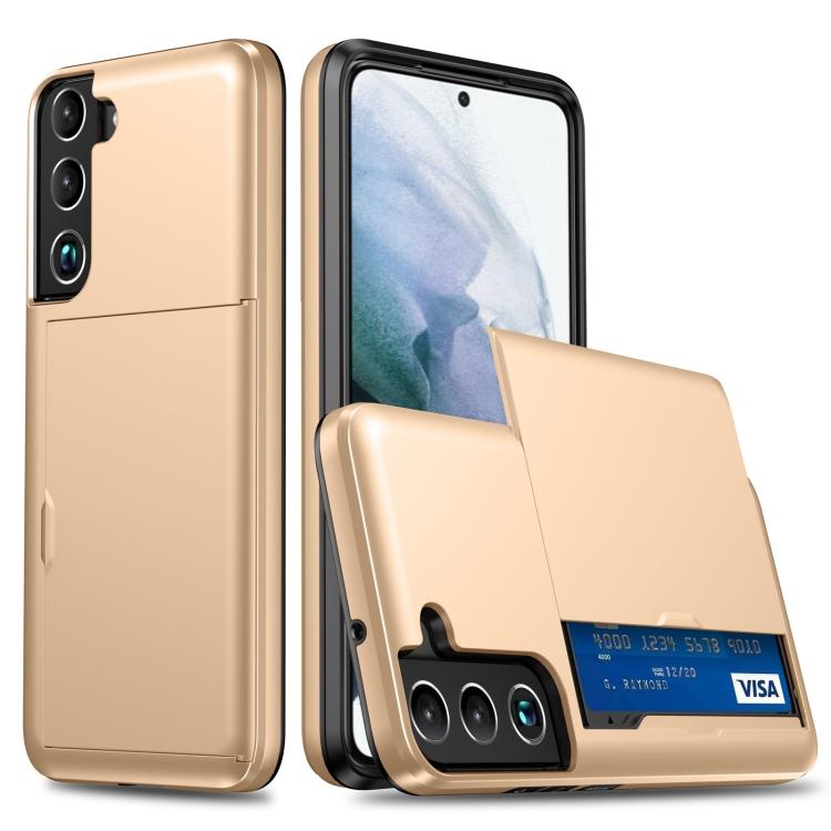 Shockproof Armor Phone Case with Card Slot, For Samsung Galaxy S25 FE 5G, For Samsung Galaxy S25 5G, For Samsung Galaxy S25+ 5G, For Samsung Galaxy S25 Ultra 5G