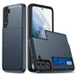 Shockproof Armor Phone Case with Card Slot, For Samsung Galaxy S25 FE 5G, For Samsung Galaxy S25 5G, For Samsung Galaxy S25+ 5G, For Samsung Galaxy S25 Ultra 5G