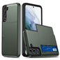 Shockproof Armor Phone Case with Card Slot, For Samsung Galaxy S25 FE 5G, For Samsung Galaxy S25 5G, For Samsung Galaxy S25+ 5G, For Samsung Galaxy S25 Ultra 5G