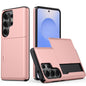 Shockproof Armor Phone Case with Card Slot, For Samsung Galaxy S26+ 5G, For Samsung Galaxy S26 Edge 5G, For Samsung Galaxy S26 Ultra 5G, For Samsung Galaxy S26 5G