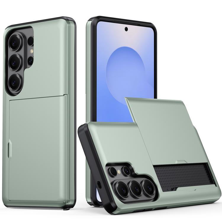 Shockproof Armor Phone Case with Card Slot, For Samsung Galaxy S26+ 5G, For Samsung Galaxy S26 Edge 5G, For Samsung Galaxy S26 Ultra 5G, For Samsung Galaxy S26 5G