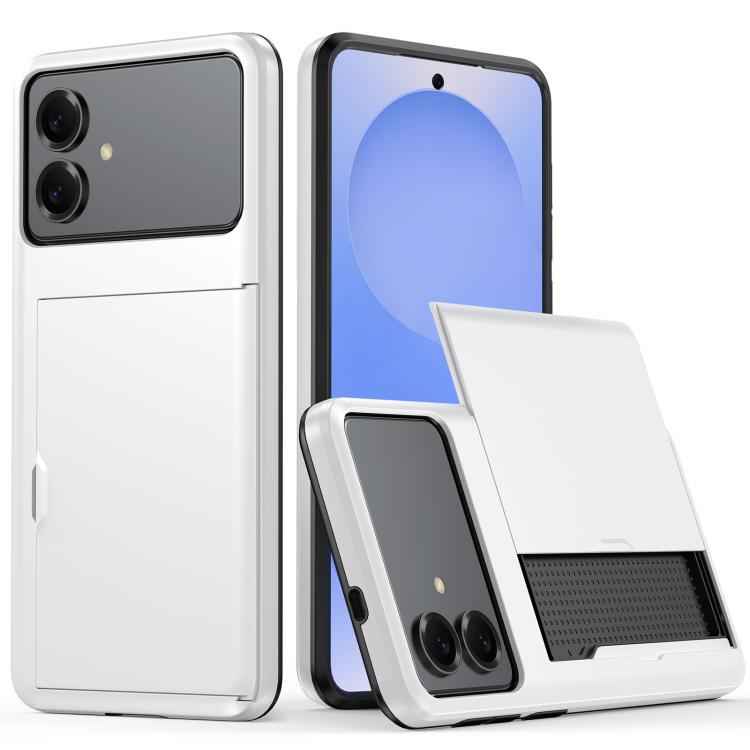 Shockproof Armor Phone Case with Card Slot, For Samsung Galaxy S26+ 5G, For Samsung Galaxy S26 Edge 5G, For Samsung Galaxy S26 Ultra 5G, For Samsung Galaxy S26 5G