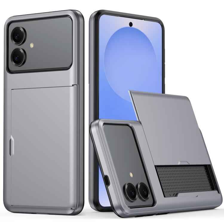 Shockproof Armor Phone Case with Card Slot, For Samsung Galaxy S26+ 5G, For Samsung Galaxy S26 Edge 5G, For Samsung Galaxy S26 Ultra 5G, For Samsung Galaxy S26 5G