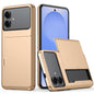 Shockproof Armor Phone Case with Card Slot, For Samsung Galaxy S26+ 5G, For Samsung Galaxy S26 Edge 5G, For Samsung Galaxy S26 Ultra 5G, For Samsung Galaxy S26 5G