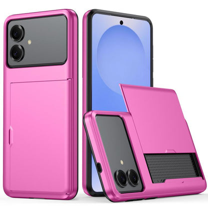 Shockproof Armor Phone Case with Card Slot, For Samsung Galaxy S26+ 5G, For Samsung Galaxy S26 Edge 5G, For Samsung Galaxy S26 Ultra 5G, For Samsung Galaxy S26 5G