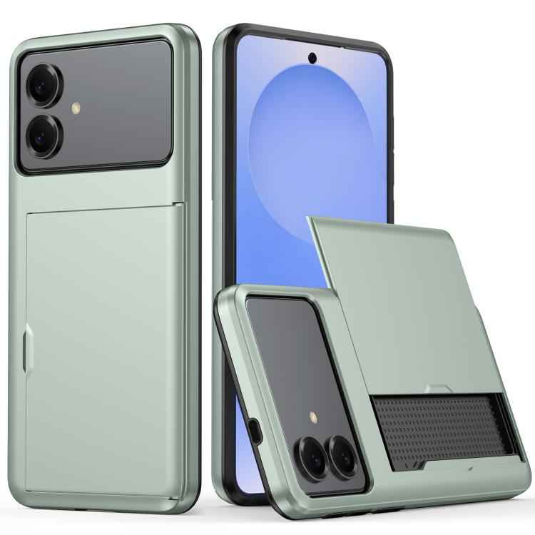 Shockproof Armor Phone Case with Card Slot, For Samsung Galaxy S26+ 5G, For Samsung Galaxy S26 Edge 5G, For Samsung Galaxy S26 Ultra 5G, For Samsung Galaxy S26 5G