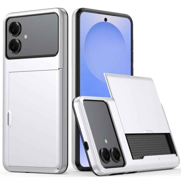 Shockproof Armor Phone Case with Card Slot, For Samsung Galaxy S26+ 5G, For Samsung Galaxy S26 Edge 5G, For Samsung Galaxy S26 Ultra 5G, For Samsung Galaxy S26 5G