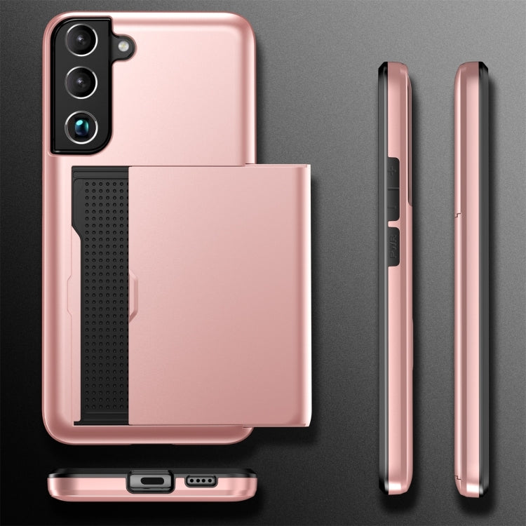 Shockproof Armor Phone Case with Card Slot, For Samsung Galaxy S26+ 5G, For Samsung Galaxy S26 Edge 5G, For Samsung Galaxy S26 Ultra 5G, For Samsung Galaxy S26 5G