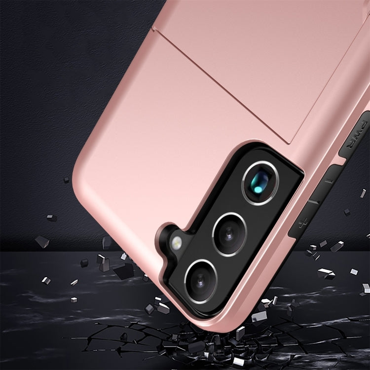 Shockproof Armor Phone Case with Card Slot, For Samsung Galaxy S25 FE 5G, For Samsung Galaxy S25 5G, For Samsung Galaxy S25+ 5G, For Samsung Galaxy S25 Ultra 5G