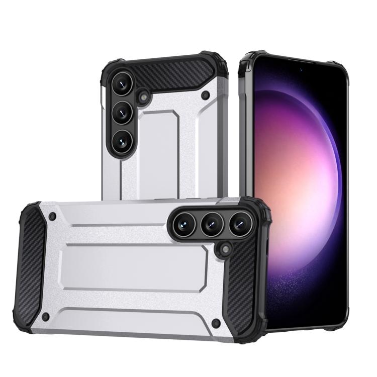 Magic Armor TPU Hybrid PC Phone Case, For Samsung Galaxy S25 5G, For Samsung Galaxy S25+ 5G, For Samsung Galaxy S25 Ultra 5G, For Samsung Galaxy S24 FE 5G, For Samsung Galaxy S24 Ultra 5G, For Samsung Galaxy S24+ 5G, For Samsung Galaxy S24 5G
