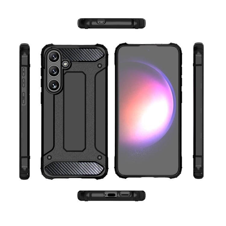 Magic Armor TPU Hybrid PC Phone Case, For Samsung Galaxy S25 5G, For Samsung Galaxy S25+ 5G, For Samsung Galaxy S25 Ultra 5G, For Samsung Galaxy S24 FE 5G, For Samsung Galaxy S24 Ultra 5G, For Samsung Galaxy S24+ 5G, For Samsung Galaxy S24 5G