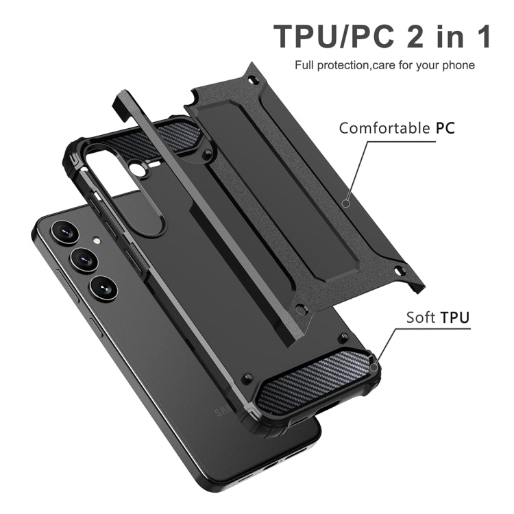 Magic Armor TPU Hybrid PC Phone Case, For Samsung Galaxy S25 5G, For Samsung Galaxy S25+ 5G, For Samsung Galaxy S25 Ultra 5G, For Samsung Galaxy S24 FE 5G, For Samsung Galaxy S24 Ultra 5G, For Samsung Galaxy S24+ 5G