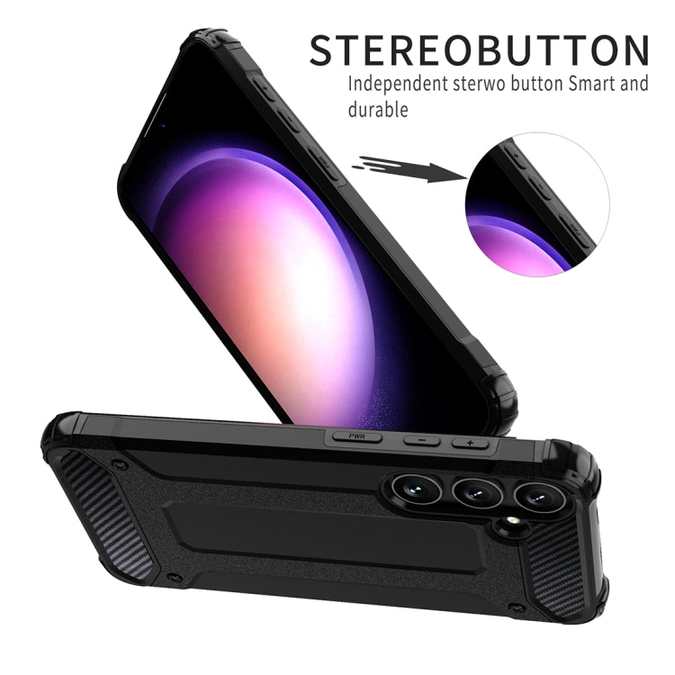 Magic Armor TPU Hybrid PC Phone Case, For Samsung Galaxy S25 5G, For Samsung Galaxy S25+ 5G, For Samsung Galaxy S25 Ultra 5G, For Samsung Galaxy S24 FE 5G, For Samsung Galaxy S24 Ultra 5G, For Samsung Galaxy S24+ 5G, For Samsung Galaxy S24 5G