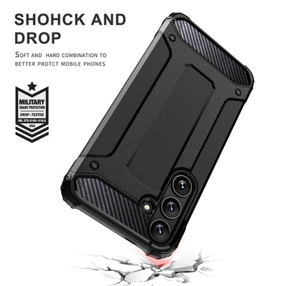 Magic Armor TPU Hybrid PC Phone Case, For Samsung Galaxy S25 5G, For Samsung Galaxy S25+ 5G, For Samsung Galaxy S25 Ultra 5G, For Samsung Galaxy S24 FE 5G, For Samsung Galaxy S24 Ultra 5G, For Samsung Galaxy S24+ 5G, For Samsung Galaxy S24 5G
