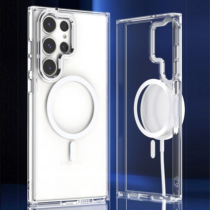 MagSafe Magnetic Clear Phone Case, For Samsung Galaxy S26+ 5G, For Samsung Galaxy S26 Ulltra 5G, For Samsung Galaxy S26 5G, For Samsung Galaxy S25 Edge 5G, For Samsung Galaxy S25 5G, For Samsung Galaxy S25+ 5G, For Samsung Galaxy S25 Ulltra 5G         ...