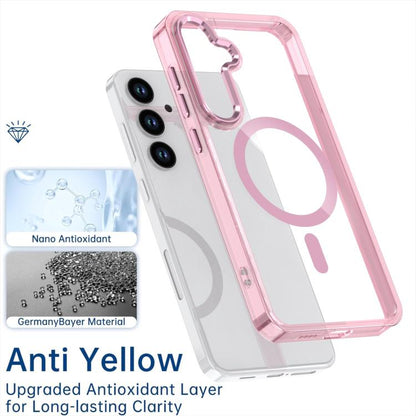 MagSafe Magnetic Clear Phone Case, For Samsung Galaxy S24 5G, For Samsung Galaxy S23 FE 5G