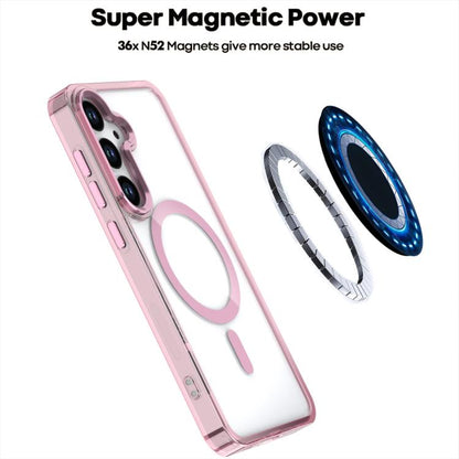 MagSafe Magnetic Clear Phone Case, For Samsung Galaxy S24 5G, For Samsung Galaxy S23 FE 5G