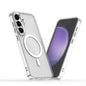 MagSafe Magnetic Clear Phone Case, For Samsung Galaxy S24 5G, For Samsung Galaxy S23 FE 5G