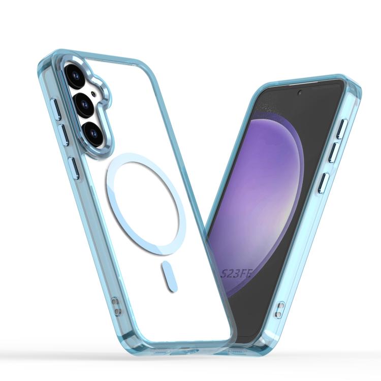 MagSafe Magnetic Clear Phone Case, For Samsung Galaxy S24 5G, For Samsung Galaxy S23 FE 5G