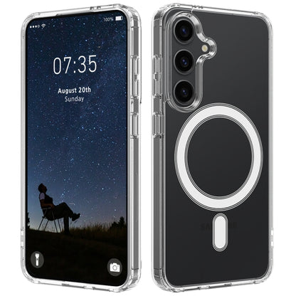 MagSafe Magnetic Acrylic TPU Phone Case, For Samsung Galaxy S26 FE 5G, For Samsung Galaxy S26+ 5G, For Samsung Galaxy S26 Ultra 5G, For Samsung Galaxy S26 5G, For Samsung Galaxy S25 FE 5G, For Samsung Galaxy S25 Edge 5G, For Samsung Galaxy S25 5G      ...